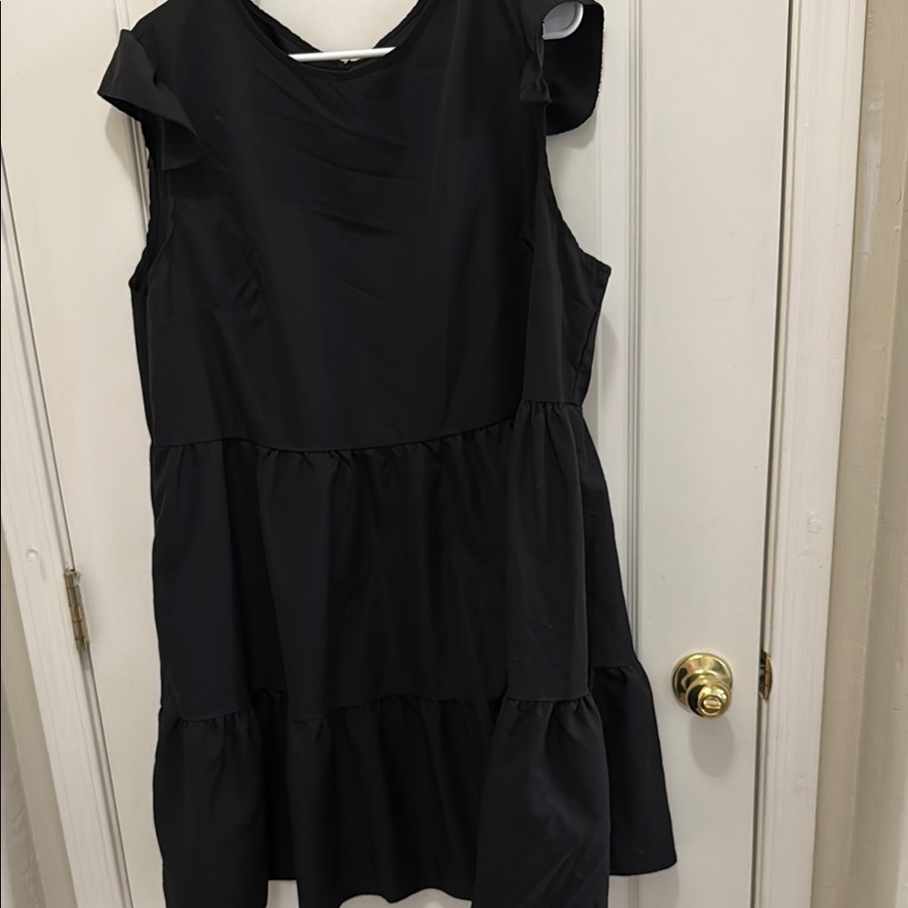 Women’s 2x Black Sleeveless dress